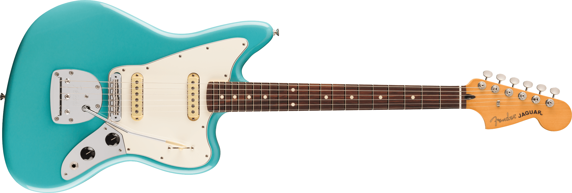 FENDER Player II Jaguar, Rosewood Fingerboard, Aquatone Blue - 0140580518
