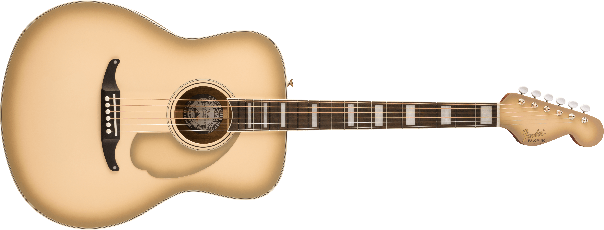 FENDER Limited Edition California Vintage Palomino with Case, Antigua Pickguard, Antigua - 0971042388