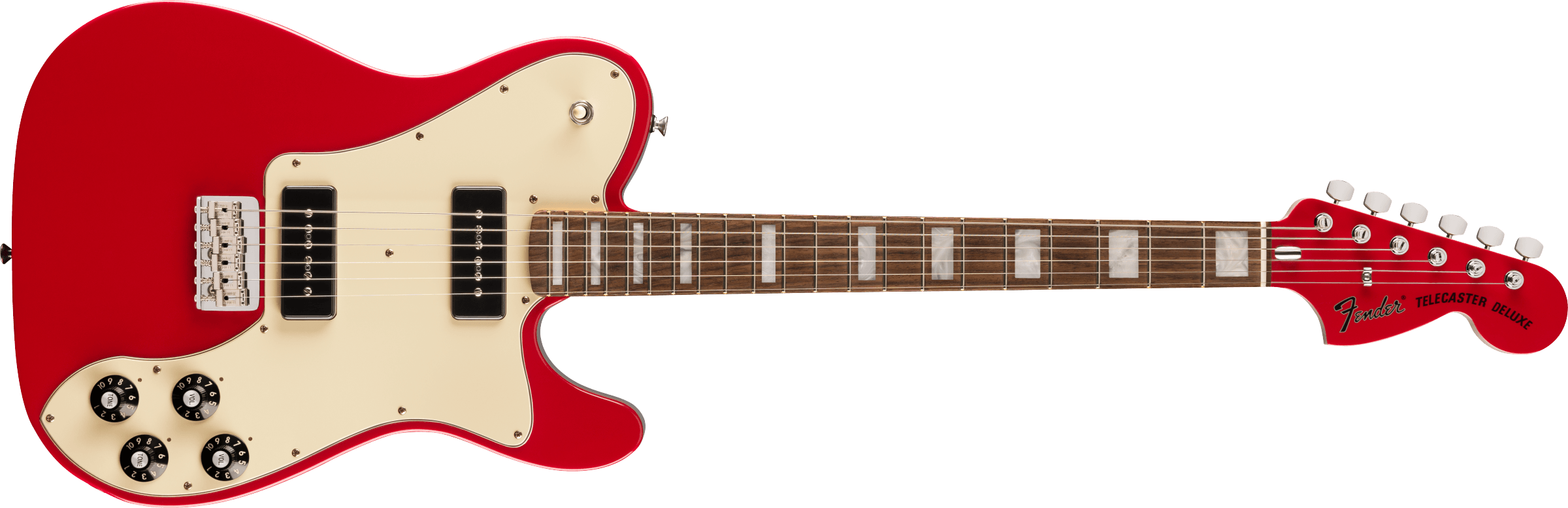 FENDER Chris Shiflett Cleaver Telecaster Deluxe, Rosewood Fingerboard, Dakota Red - 0117450754