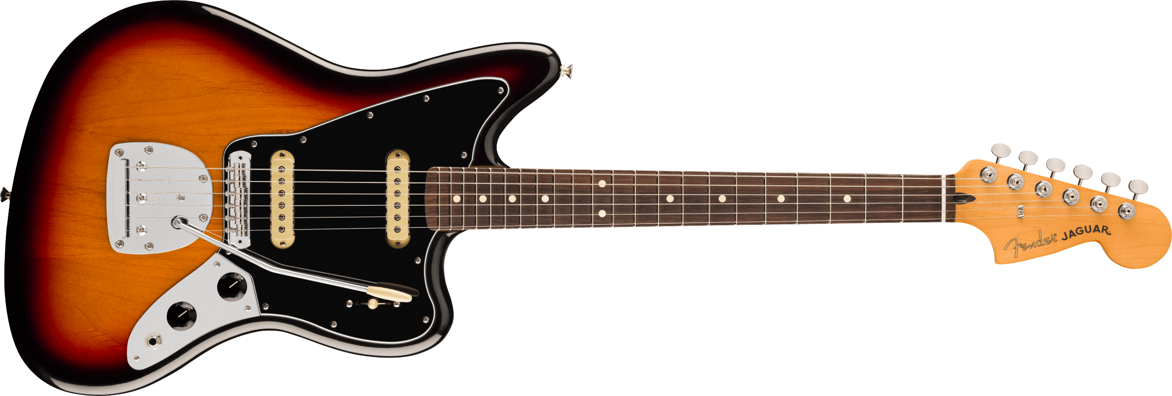 FENDER Player II Jaguar, Rosewood Fingerboard, 3 Color Sunburst - 0140580500