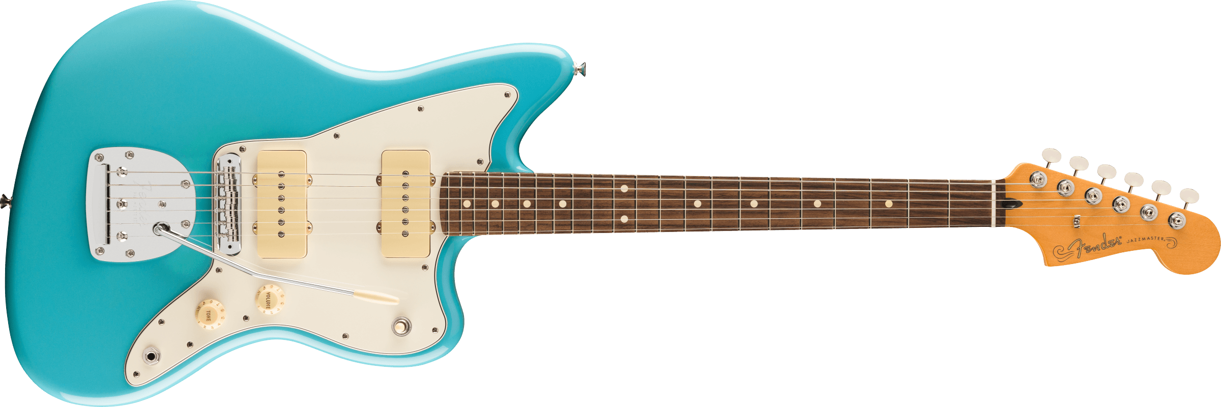 FENDER Player II Jazzmaster, Rosewood Fingerboard, Aquatone Blue - 0140590518