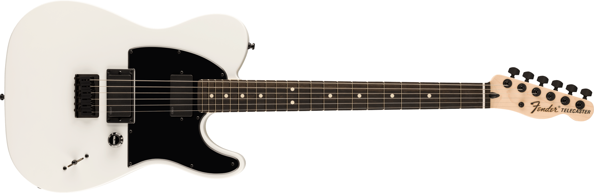 FENDER Jim Root Telecaster, Ebony Fingerboard, Flat White - 0134444780