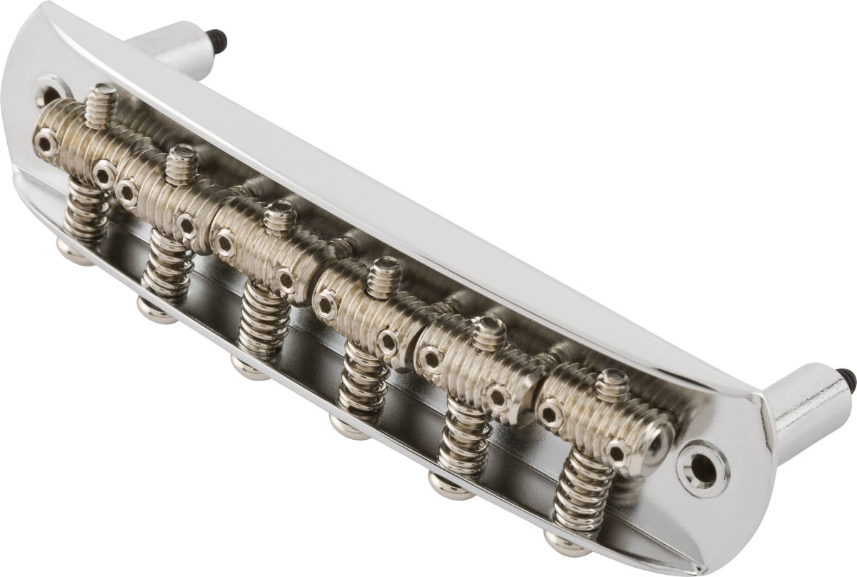 FENDER American Vintage Jaguar/Jazzmaster Bridge Assembly, Nickel - 0054460049