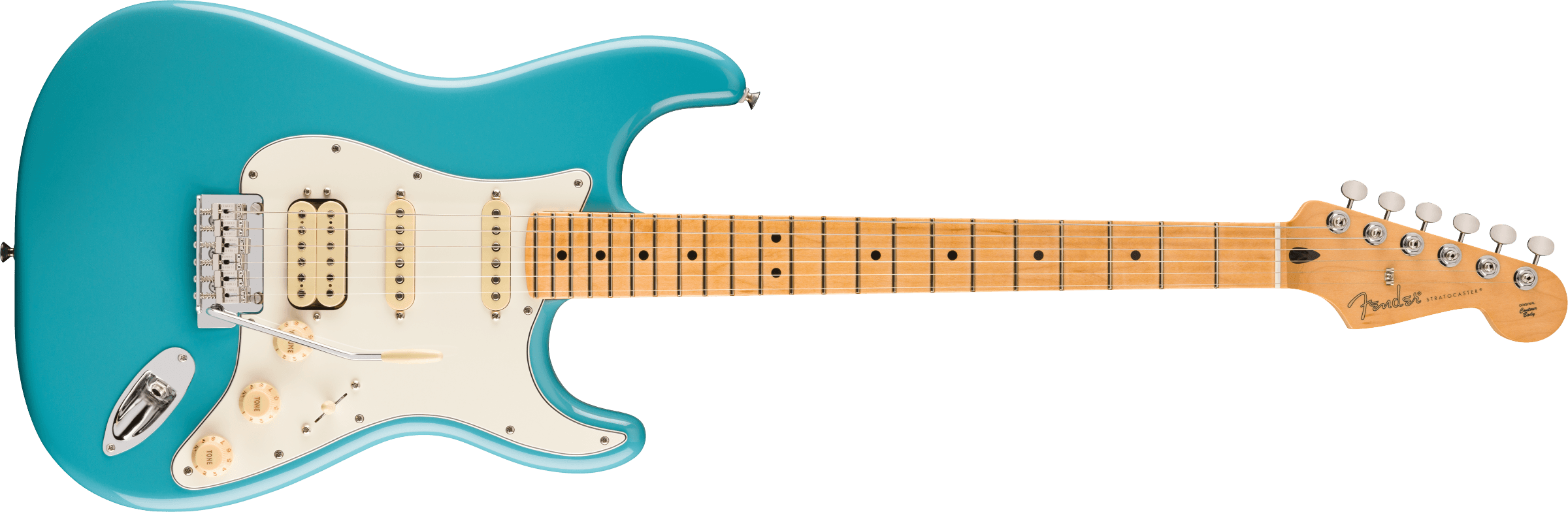 FENDER Player II Stratocaster HSS, Maple Fingerboard, Aquatone Blue - 0140542518