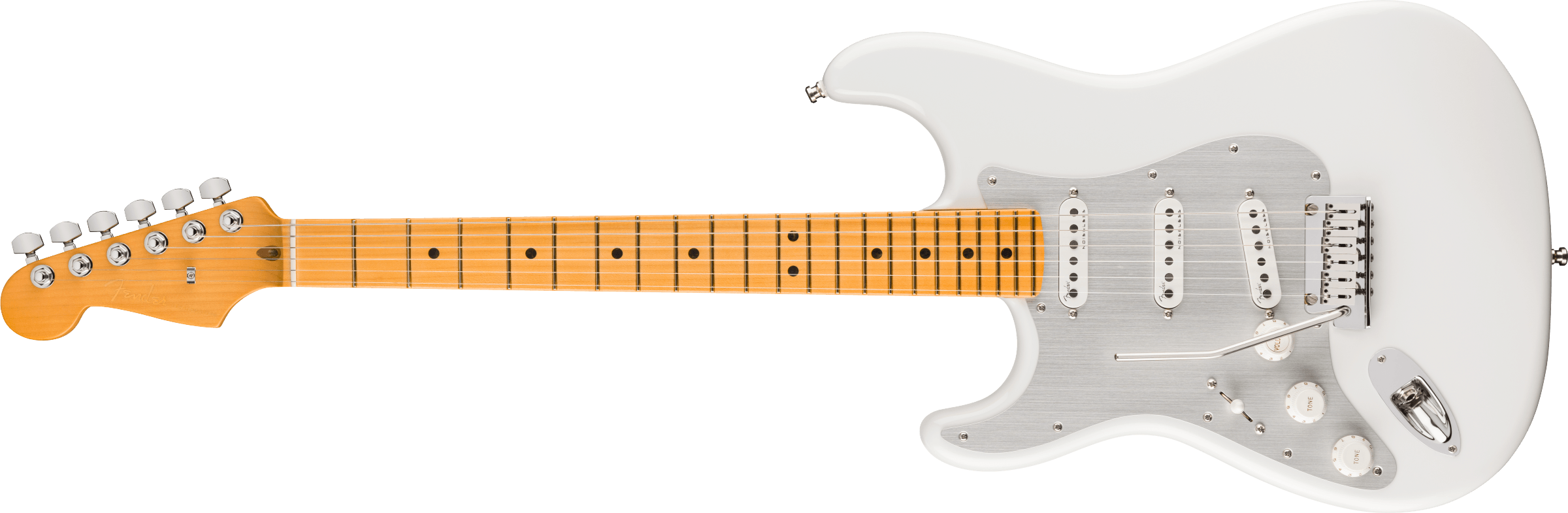 FENDER American Ultra II Stratocaster Left-Hand, Maple Fingerboard, Avalanche - 0119162796