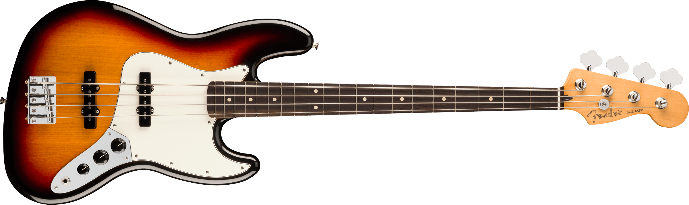 FENDER Player II Jazz Bass, Rosewood Fingerboard, 3-Color Sunburst - 0140480500