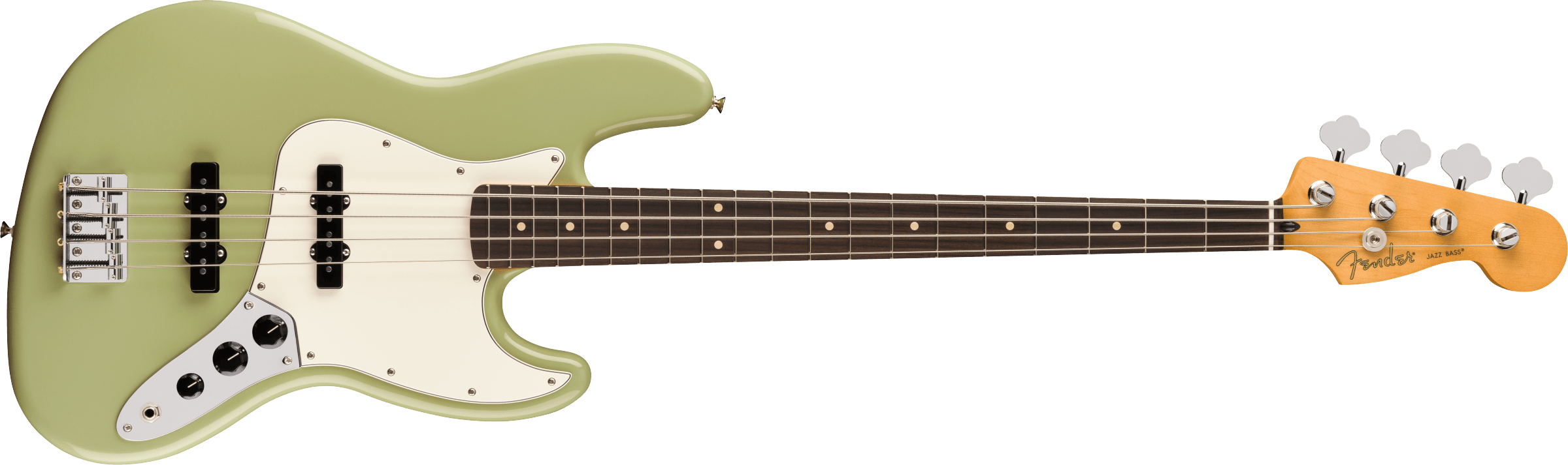 FENDER Player II Jazz Bass, Rosewood Fingerboard, Birch Green - 0140480565