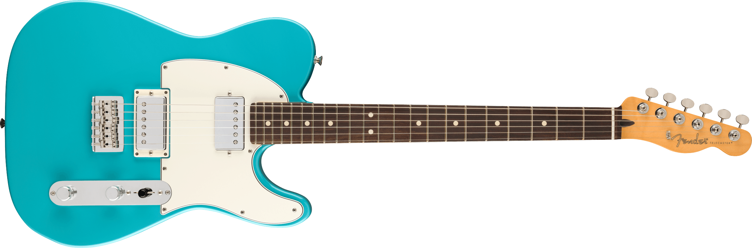 FENDER Player II Telecaster HH, Rosewood Fingerboard, Aquatone Blue - 0140570518
