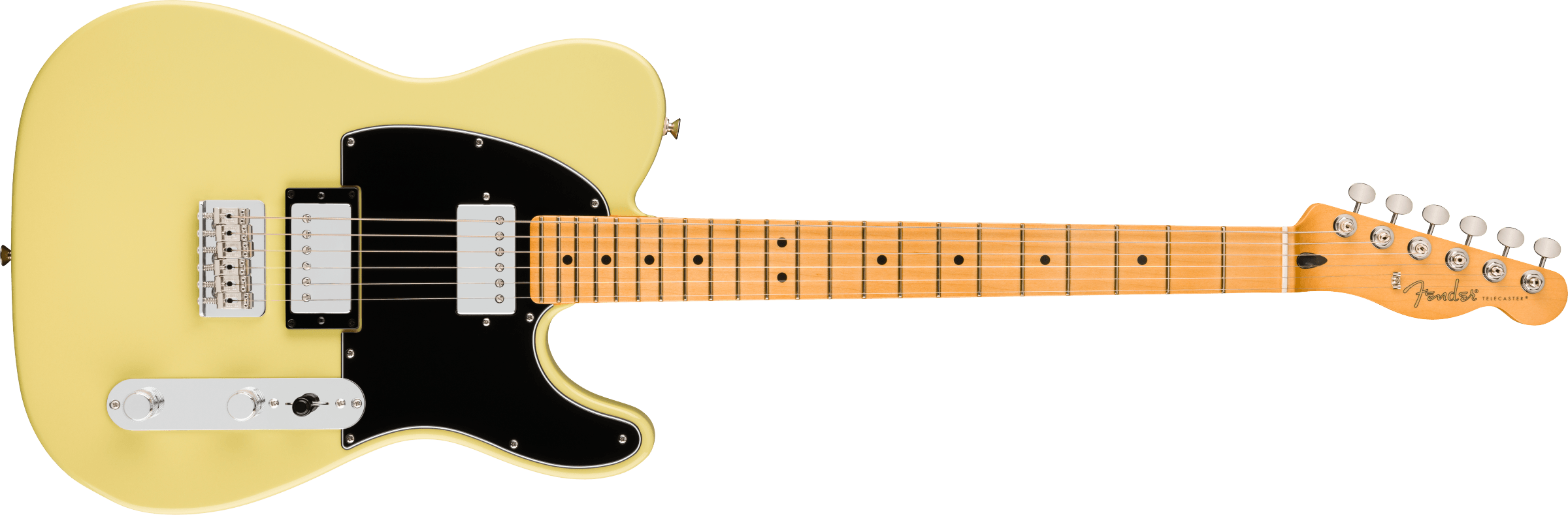 FENDER Player II Telecaster HH, Maple Fingerboard, Hialeah Yellow - 0140572561