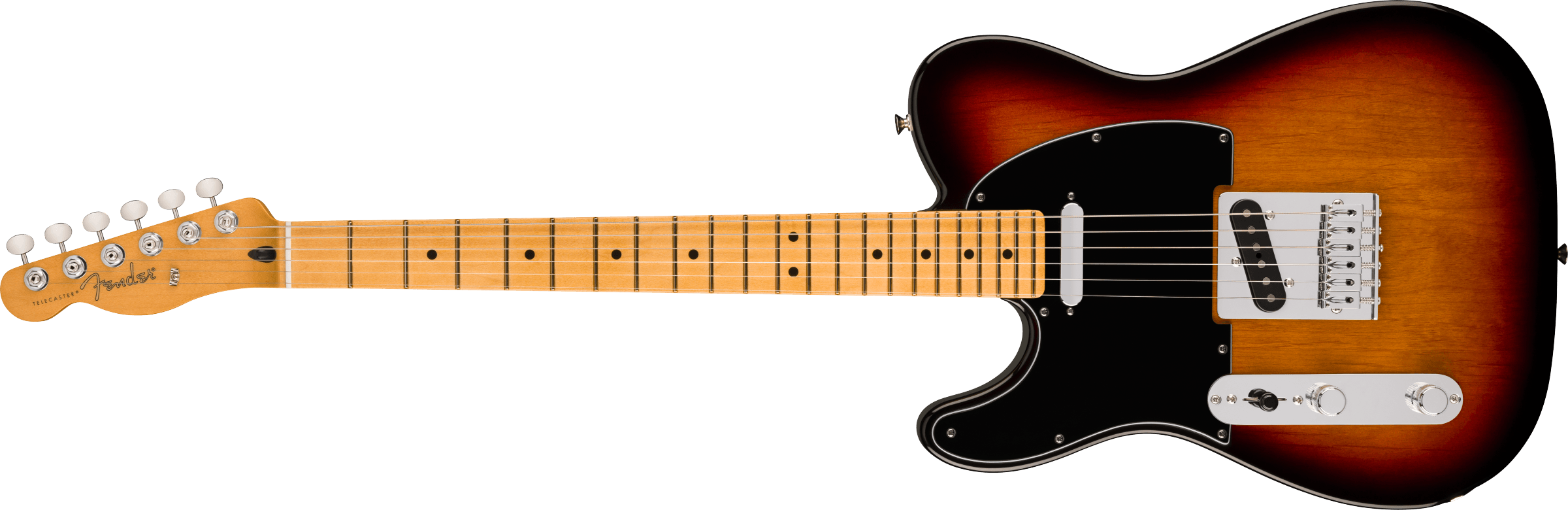 FENDER Player II Telecaster Left-Hand, Maple Fingerboard, 3-Color Sunburst - 0140562500