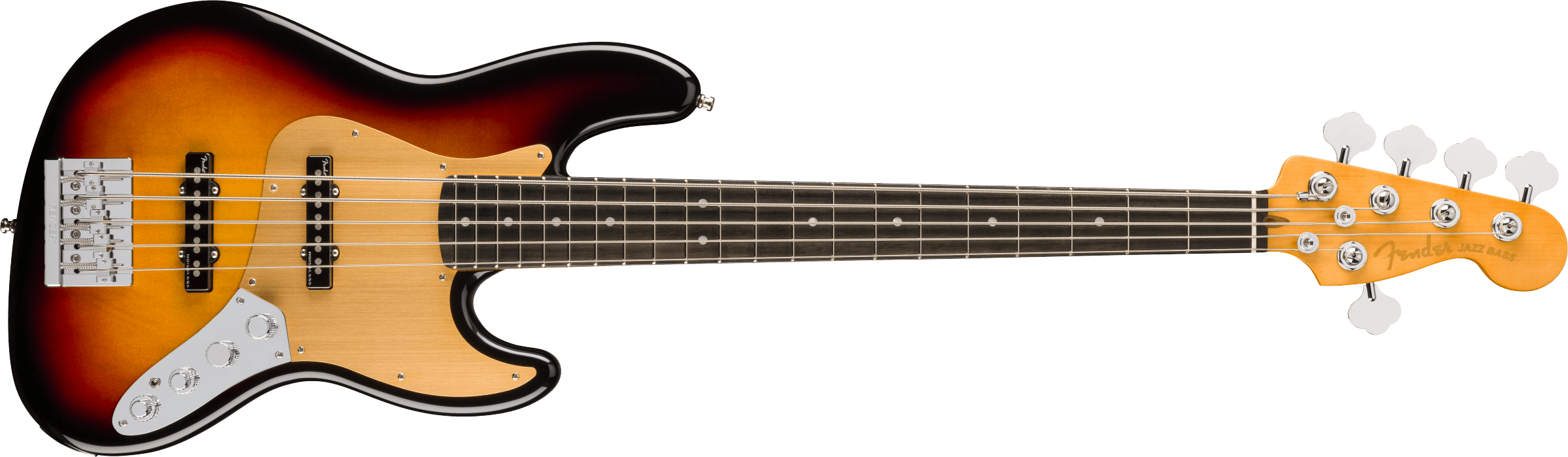 FENDER American Ultra II Jazz Bass V, Ebony Fingerboard, Ultraburst - 0199121712
