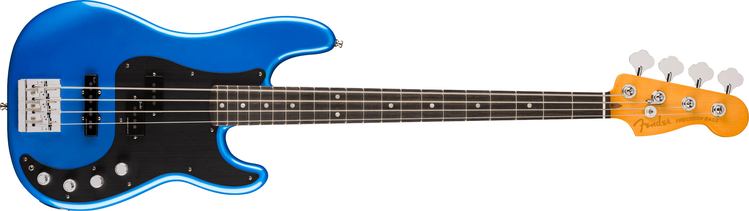 FENDER American Ultra II Precision Bass, Ebony Fingerboard, Noble Blue - 0199101776