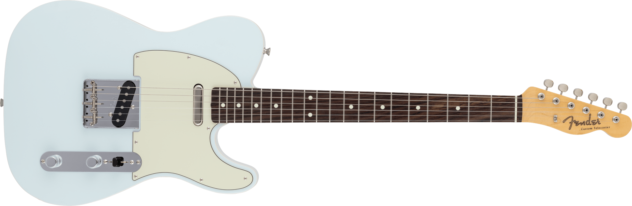 FENDER Made in Japan Traditional 60s Telecaster Custom, Rosewood Fingerboard, Sonic Blue - 5380300372