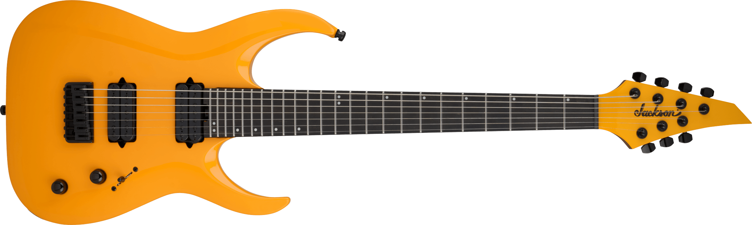 JACKSON Pro Series Signature Misha Mansoor Juggernaut HT7, Ebony Fingerboard, Signal Yellow - 2914007510