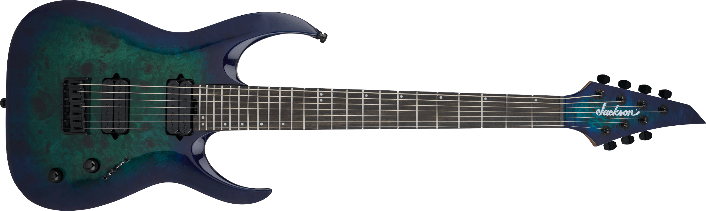 JACKSON Pro Plus Series Signature Misha Mansoor Juggernaut HT7P, Ebony Fingerboard, Chlorine Burst - 2914007599