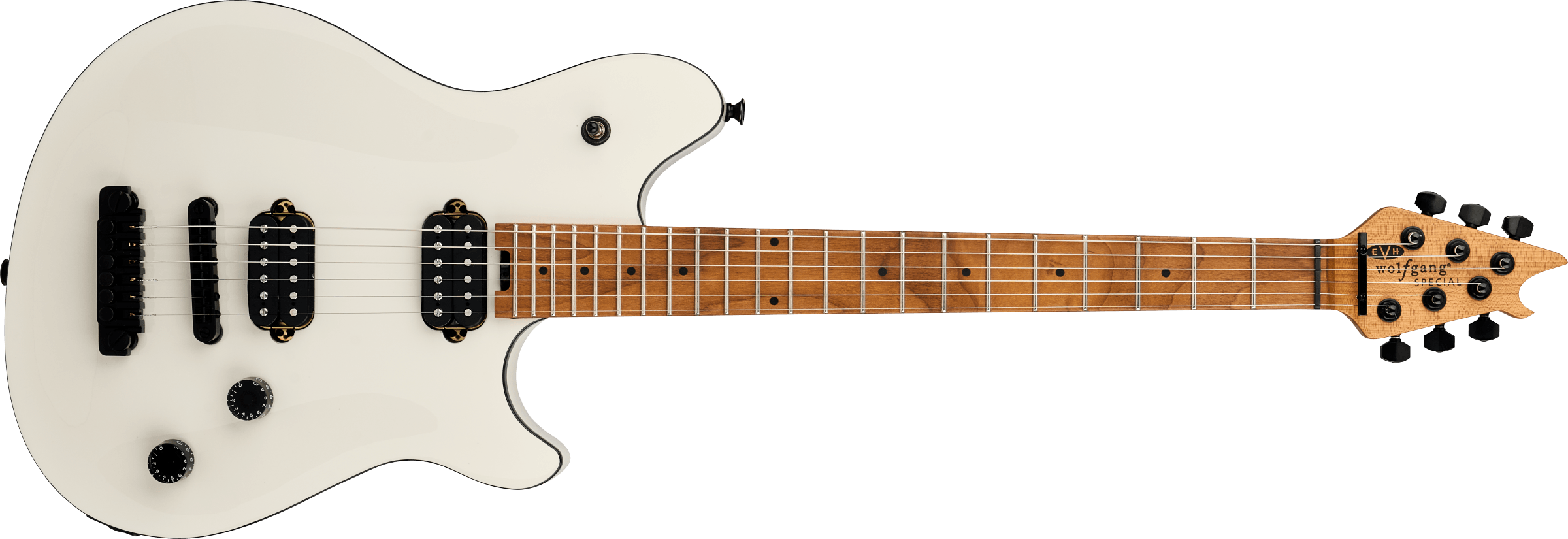 EVH Wolfgang Special TOM, Baked Maple Fingerboard, Husk White - 5107707512