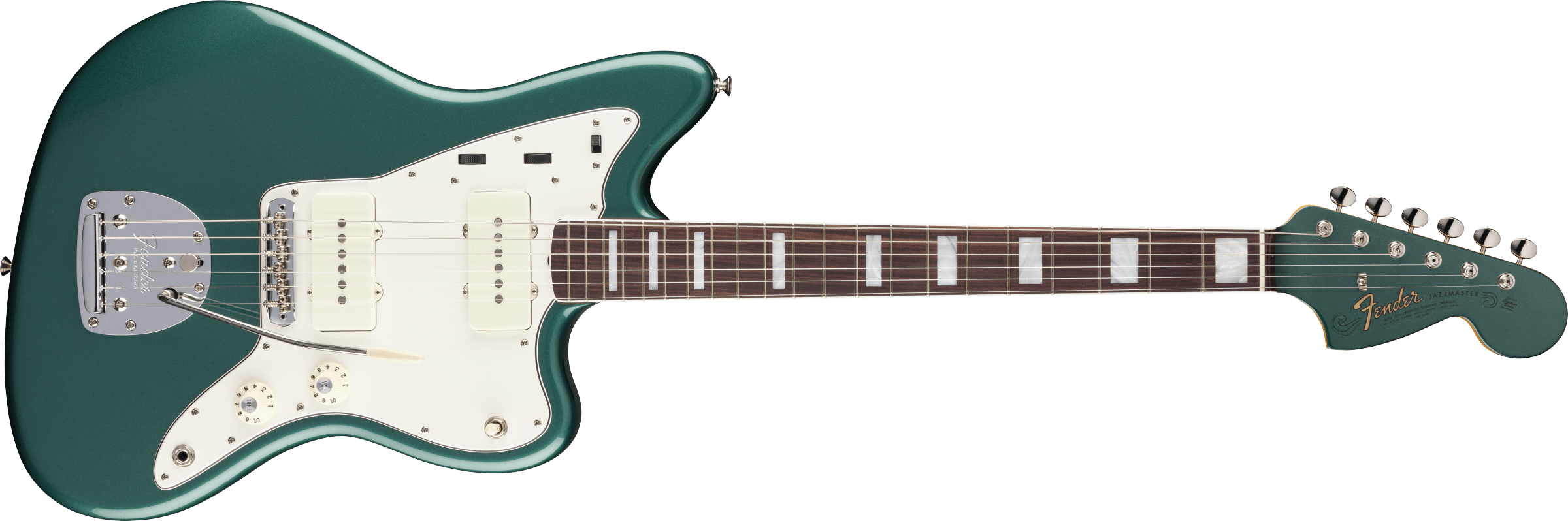 FENDER American Vintage II 1966 Jazzmaster, Rosewood Fingerboard, Sherwood Green Metallic - 0110340846