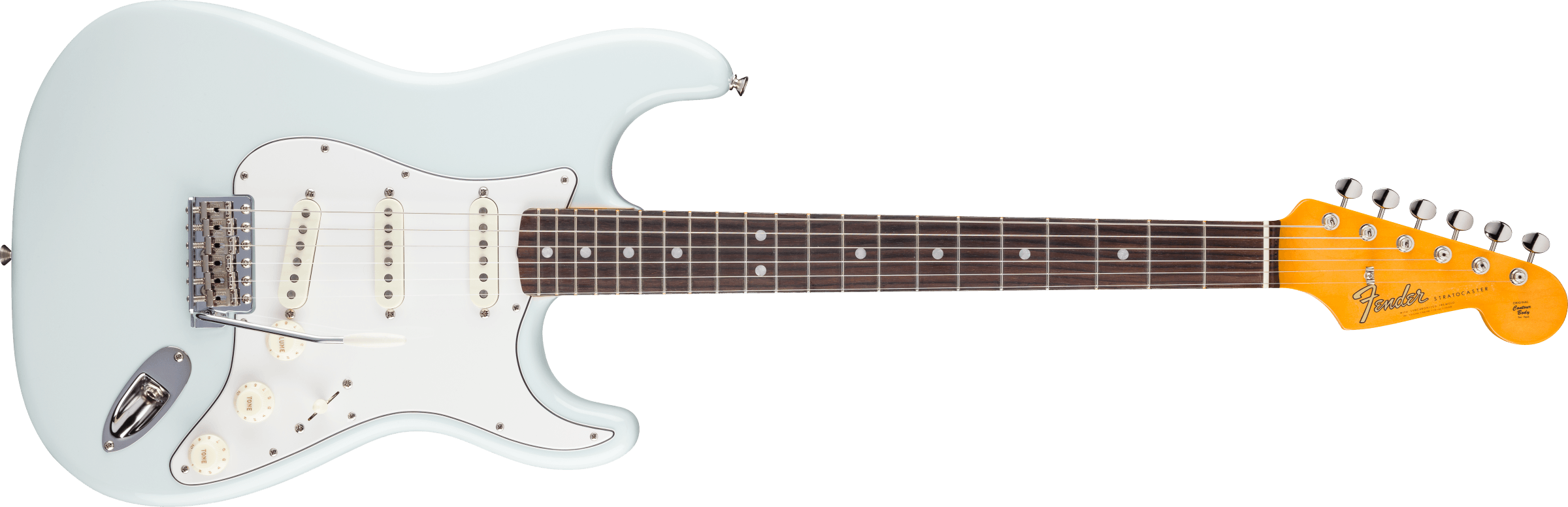 FENDER American Vintage II 1965 Stratocaster, Round-Lam Rosewood Fingerboard, Sonic Blue - 0110280872