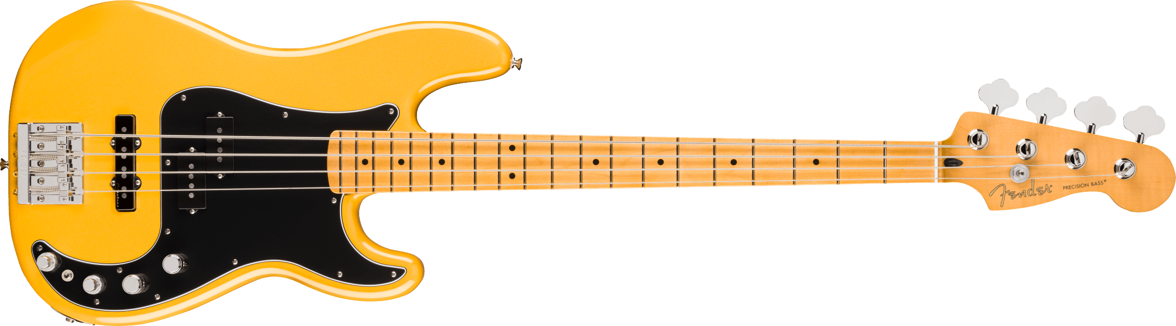 FENDER Player II Modified Active Precision Bass, Maple Fingerboard, Sunshine Yellow - 0147492360