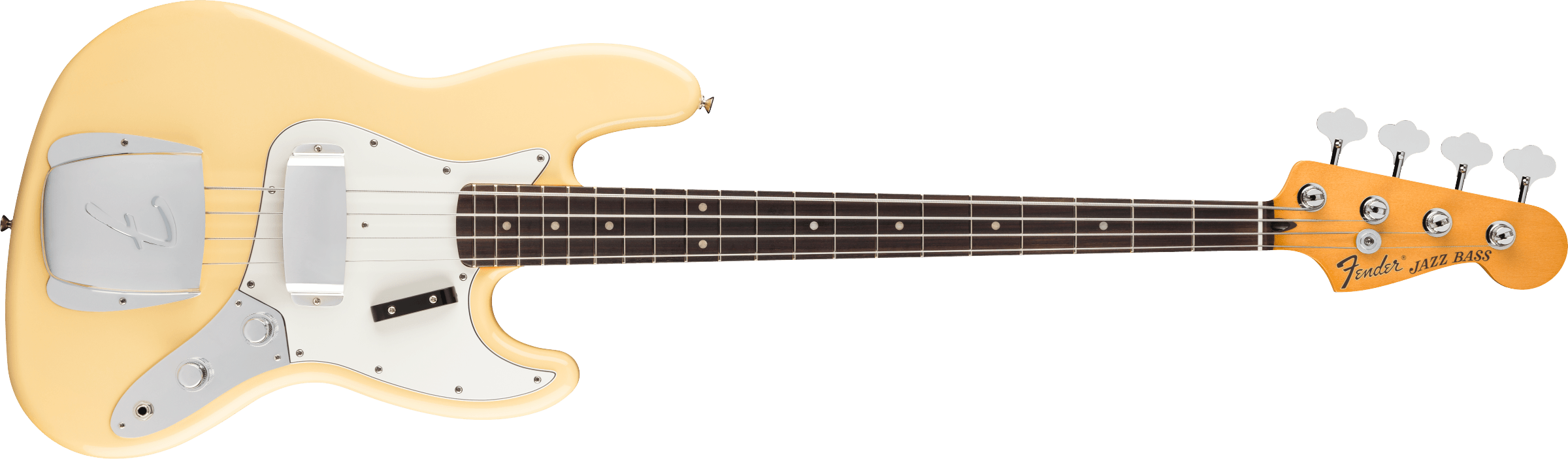 FENDER Limited Edition Laura Lee Jazz Bass, Rosewood Fingerboard, Vintage White - 0142930341
