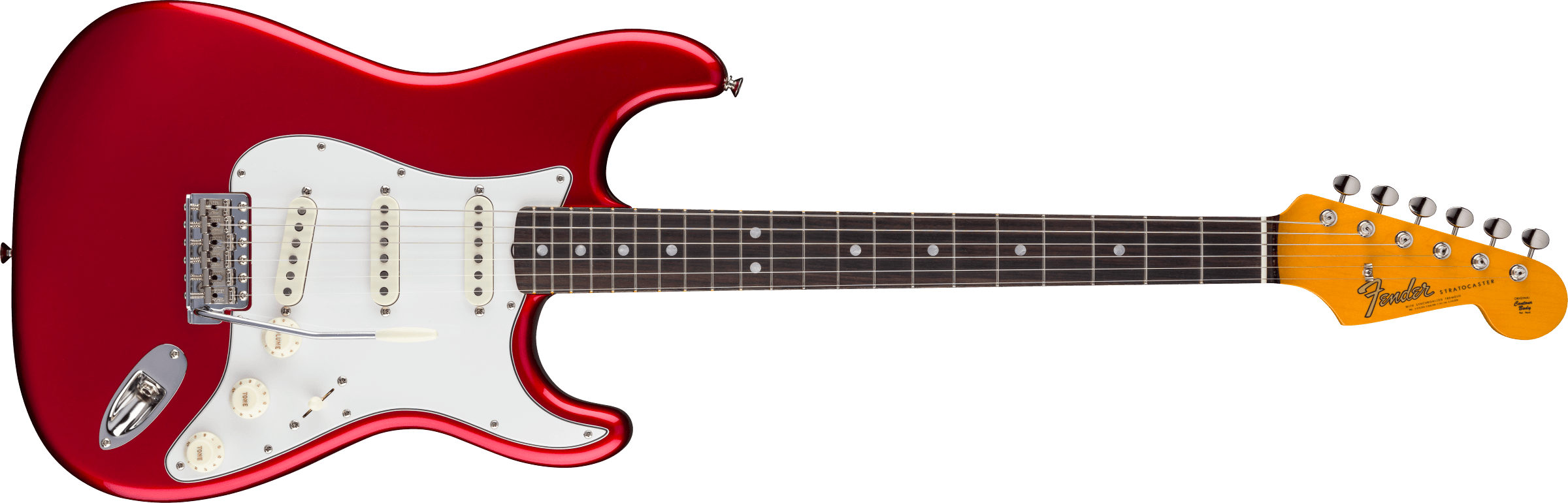 FENDER American Vintage II 1965 Stratocaster, Round-Lam Rosewood Fingerboard, Candy Apple Red - 0110280809