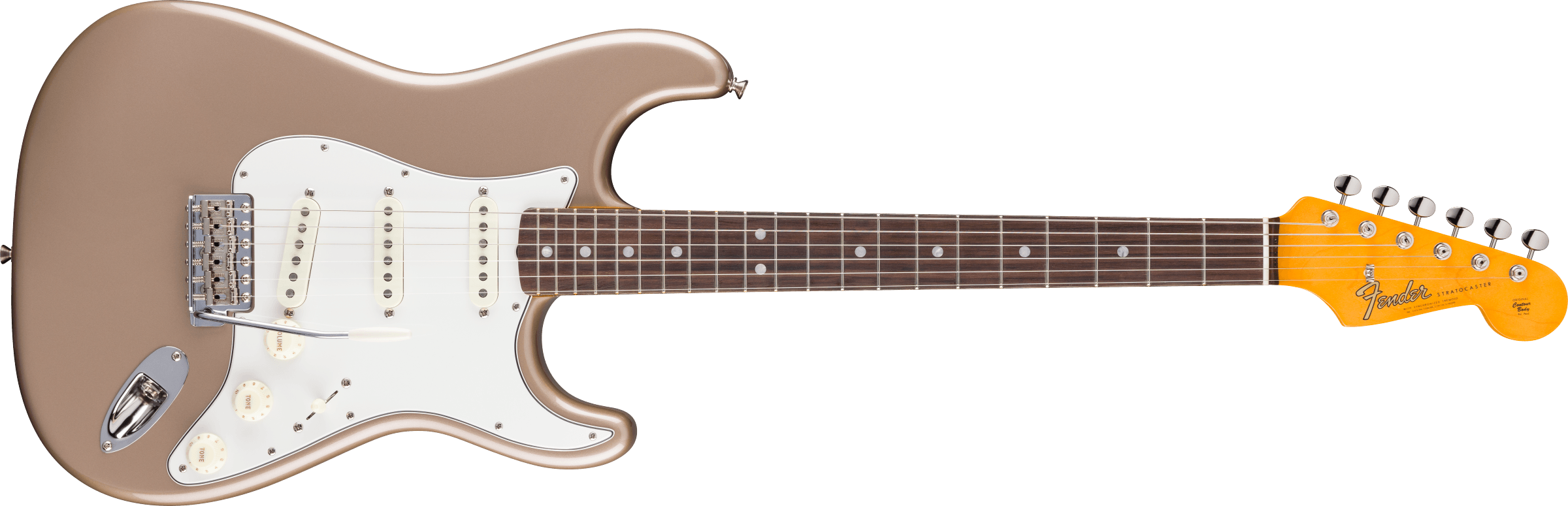 FENDER American Vintage II 1965 Stratocaster, Round-Lam Rosewood Fingerboard, Shoreline Gold - 0110280844