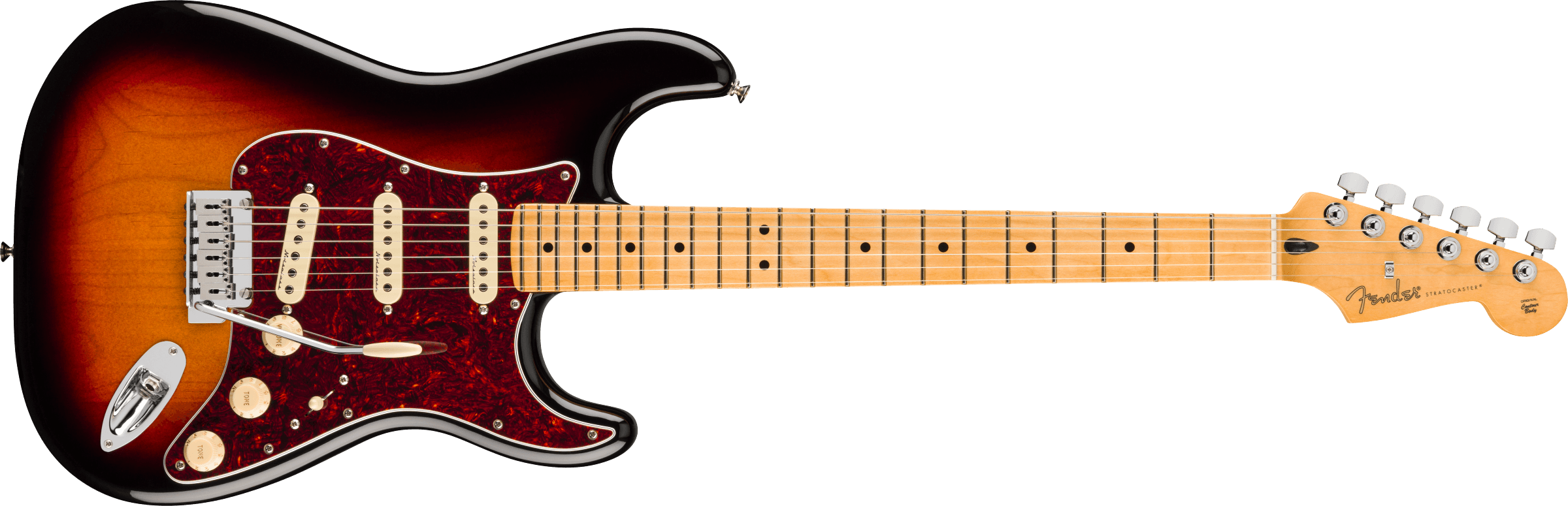 FENDER Player II Modified Stratocaster, Maple Fingerboard, 3 Tone Sunburst - 0147422300