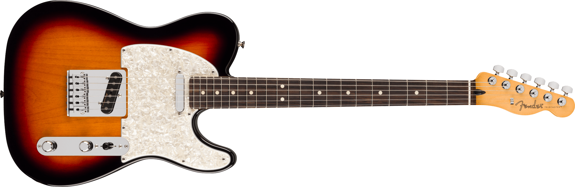 FENDER Player II Modified Telecaster, Rosewood Fingerboard, 3 Tone Sunburst - 0147450300