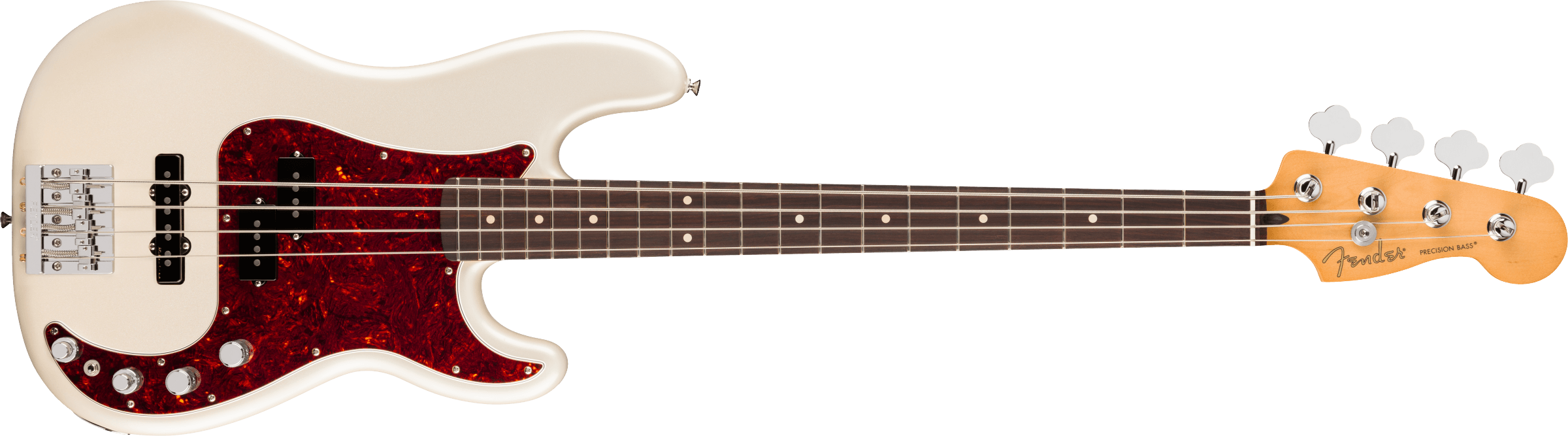 FENDER Player II Modified Active Precision Bass, Rosewood Fingerboard, Olympic Pearl 0147490323