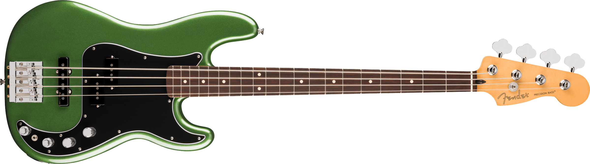 FENDER Player II Modified Active Precision Bass, Rosewood Fingerboard, Harvest Green Metallic - 0147490399