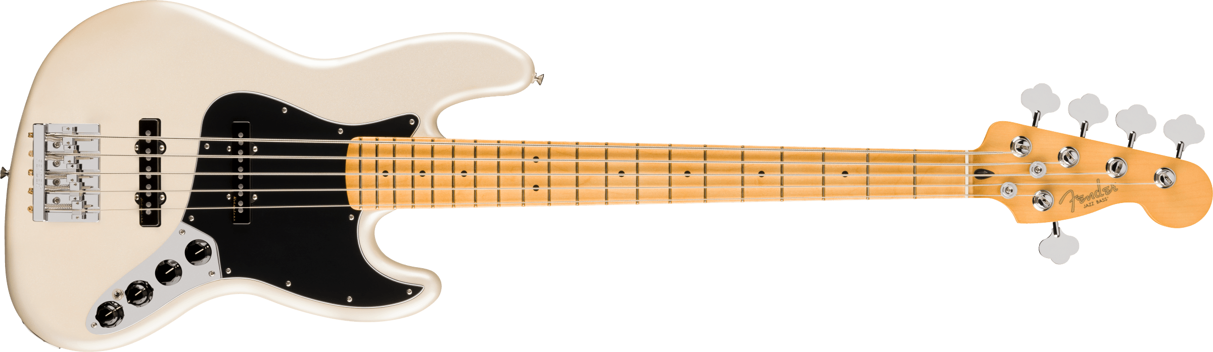 FENDER Player II Modified Active Jazz Bass V, Maple Fingerboard, Olympic Pearl - 0147542323