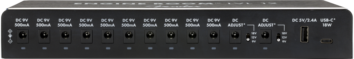 FENDER Engine Room LVL12 Power Supply, Black, 230V EUR - 0230106013