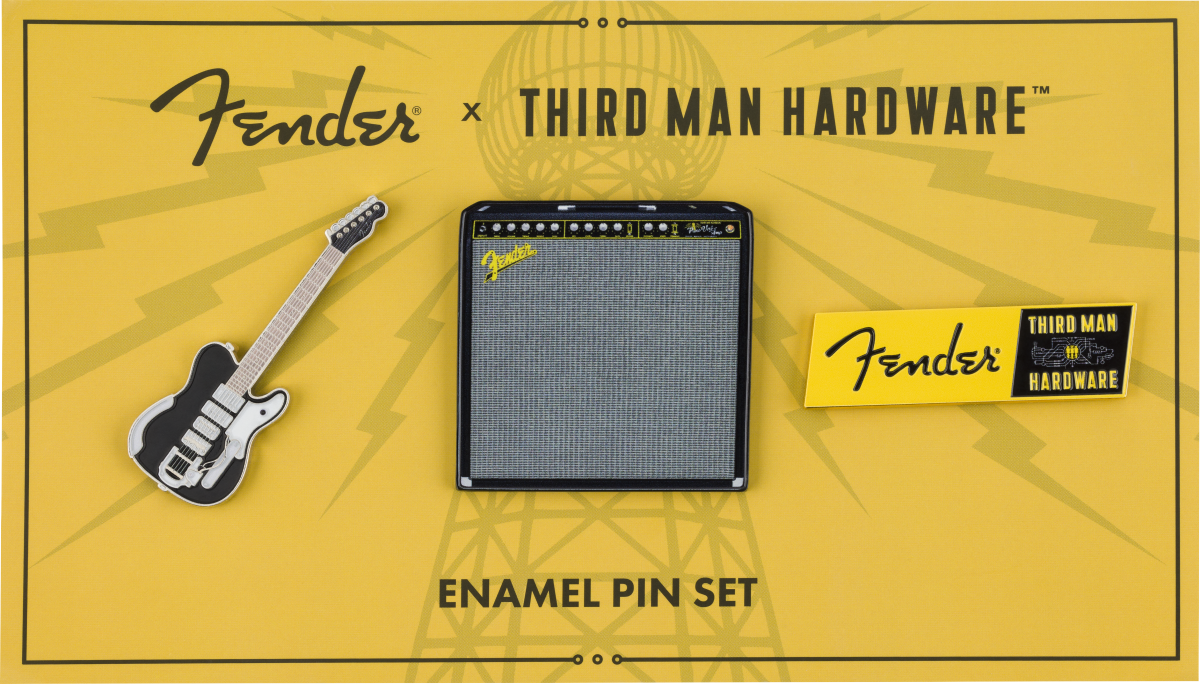 FENDER Fender x Third Man Hardware Lapel Pin Set - 9170000189