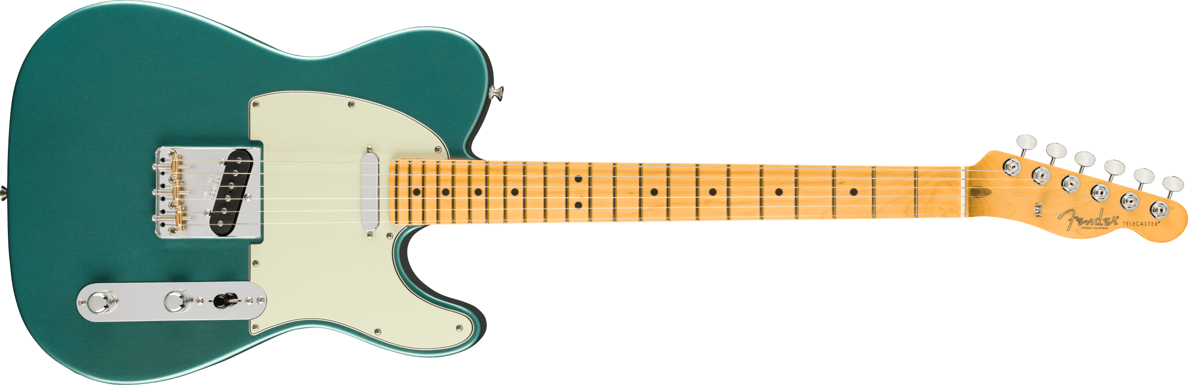 FENDER American Professional Classic Telecaster, Maple Fingerboard, Faded Sherwood Green Metallic - 0114962374