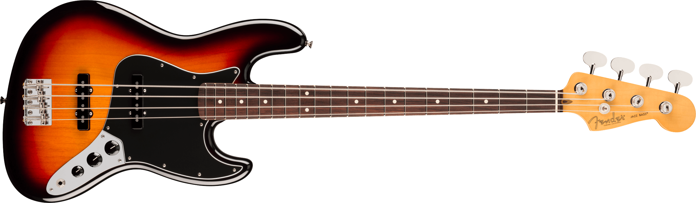FENDER American Professional Classic Jazz Bass, Rosewood Fingerboard, 3-Color Sunburst - 0198640300
