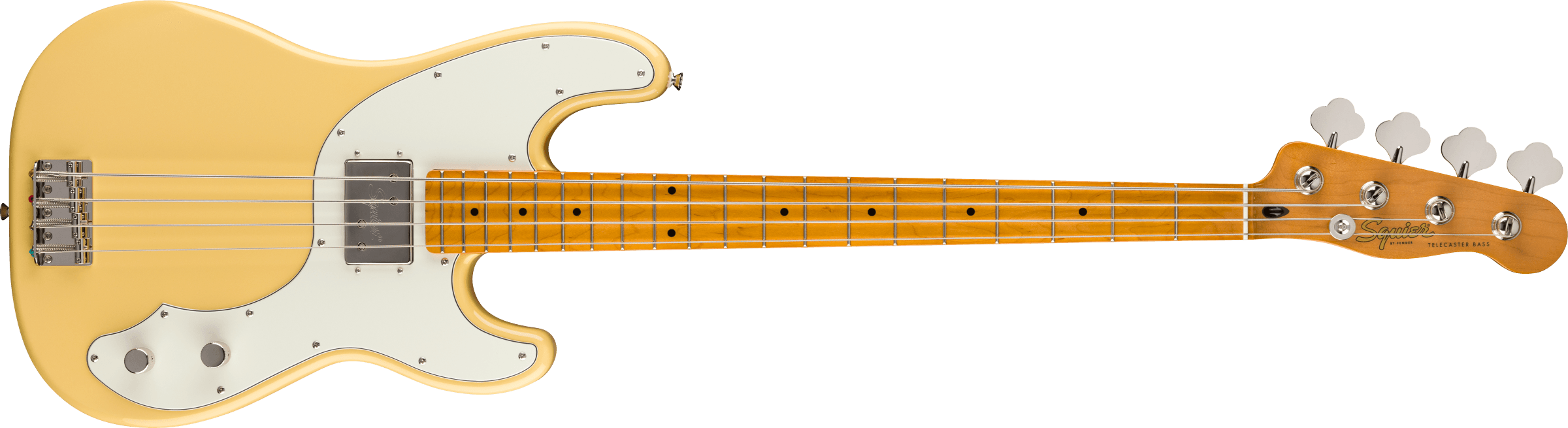 SQUIER Classic Vibe Telecaster Bass, Maple Fingerboard, Parchment Pickguard, Vintage White - 0374524541