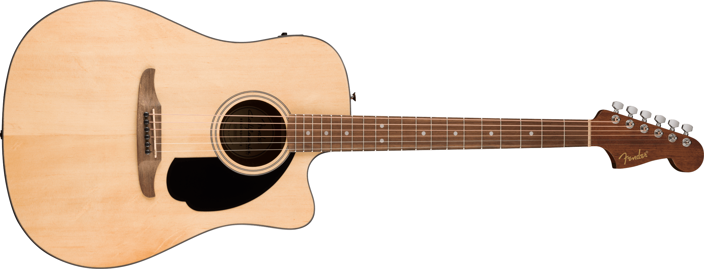 FENDER California Standard Redondo CE, Spruce Top, Black Pickguard, Natural - 0974220521