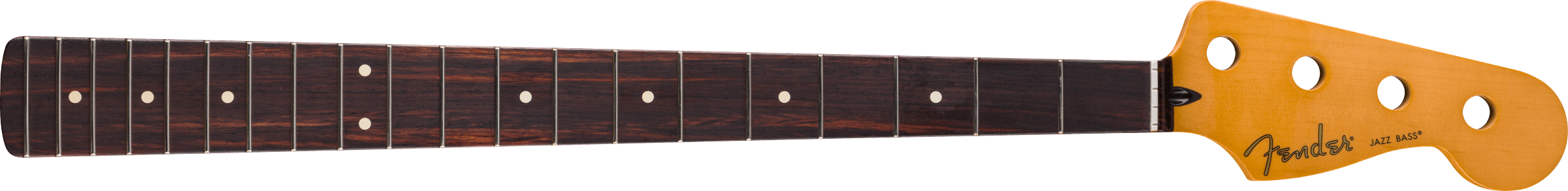 FENDER Player II Series Jazz Bass Neck, 22 Medium Jumbo Frets, Rosewood, 9.5, Modern C - 0990480921