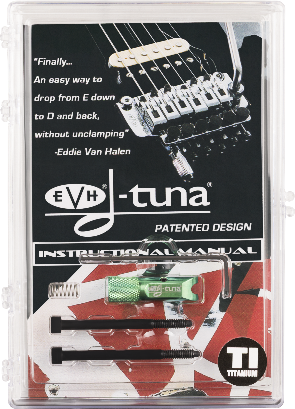 EVH EVH D-Tuna Titanium, Green - 5551121463