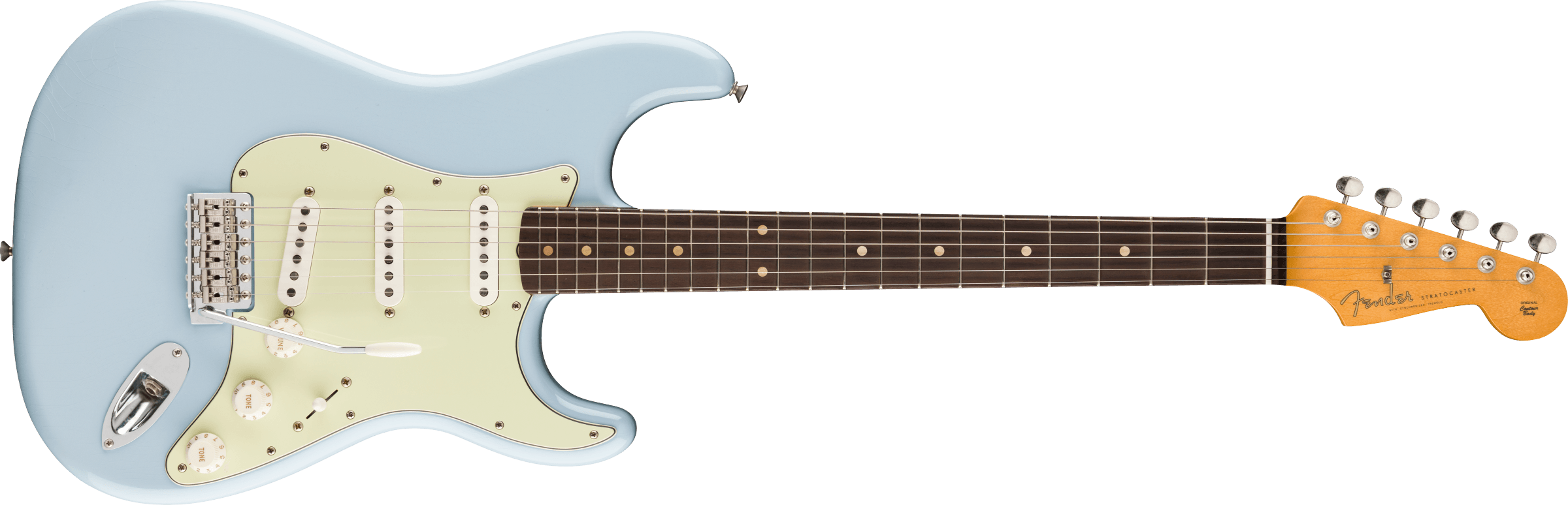 FENDER Limited Edition Vintera II Road Worn 60s Stratocaster, Rosewood Fingerboard, Sonic Blue - 0148080372