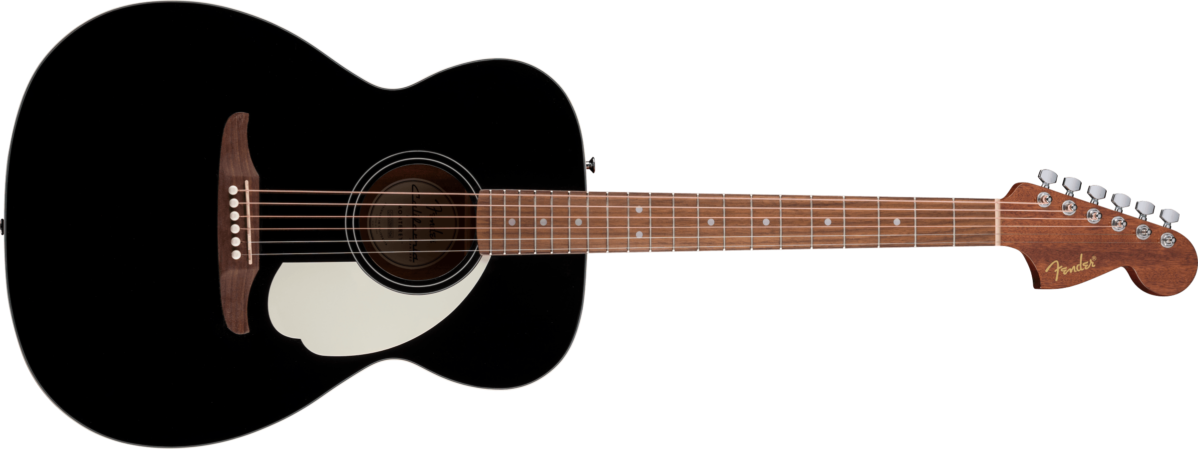 FENDER California Standard Monterey, Spruce Top, Ivory Pickguard, Black - 0974241506
