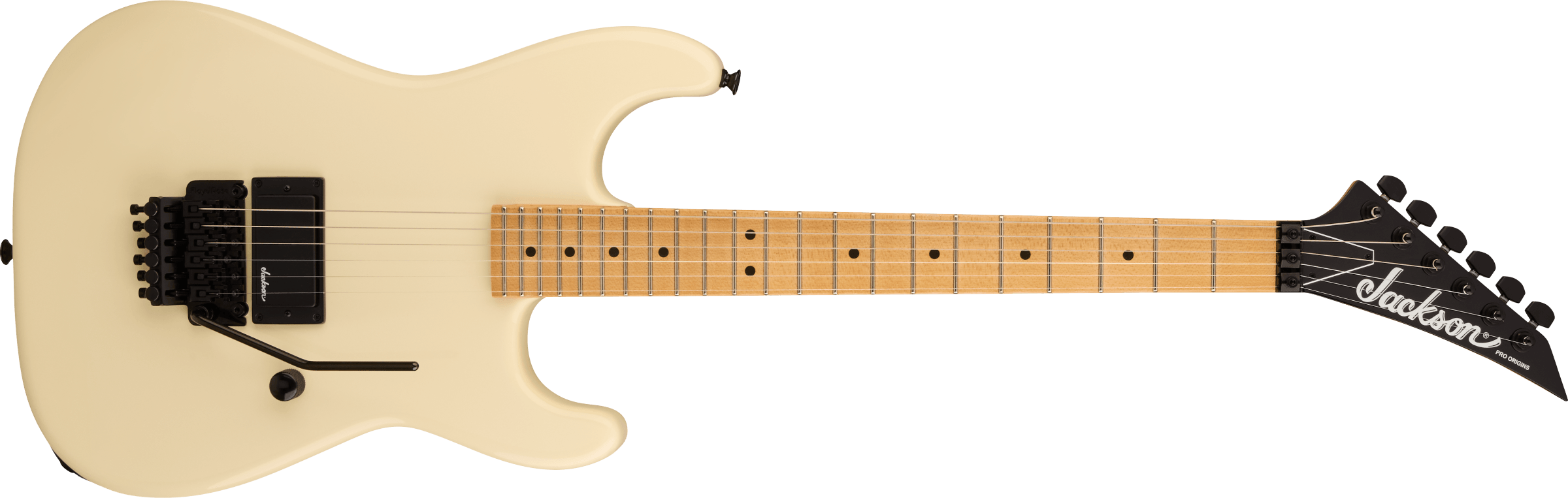 JACKSON Pro Origins 1985 San Dimas SD1A H FR, Maple Fingerboard, Vanilla Shake - 2910049541