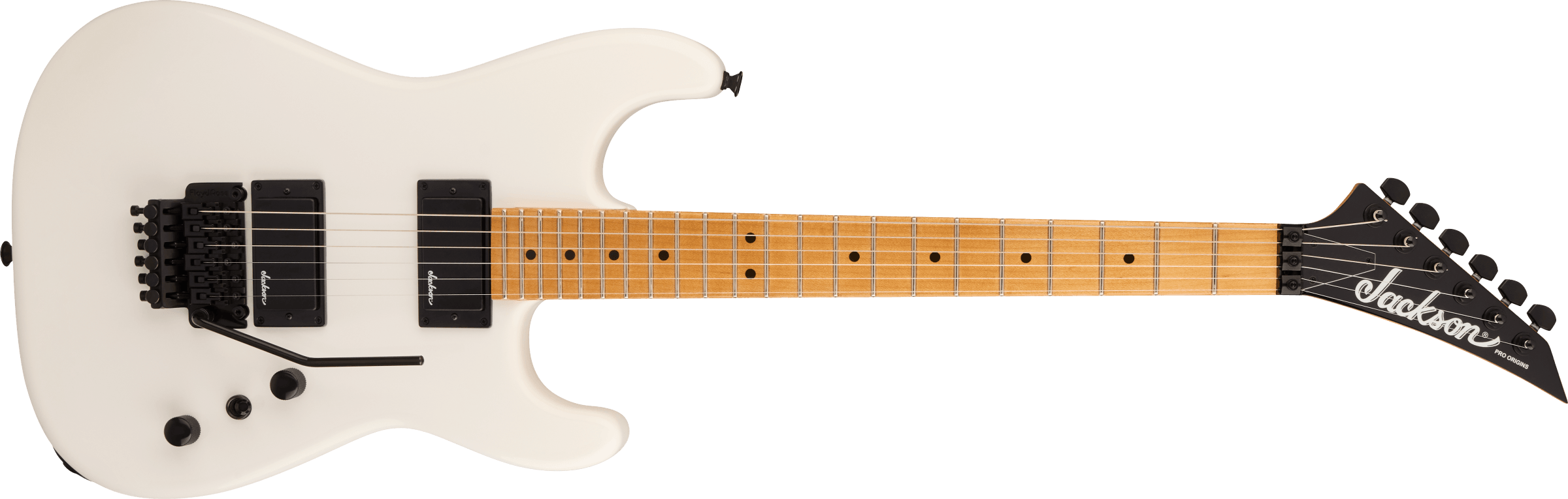 JACKSON Pro Origins 1985 San Dimas SD1 HH FR, Maple Fingerboard, Snow White - 2910059576