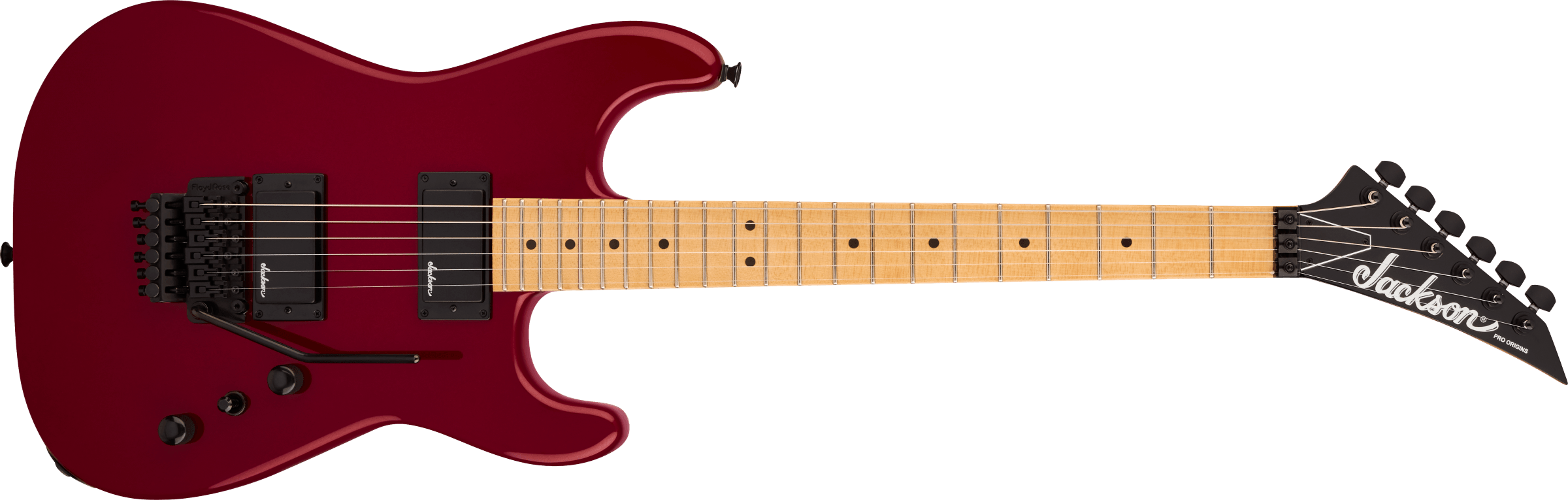 JACKSON Pro Origins 1985 San Dimas SD1 HH FR, Maple Fingerboard, Candy Apple Red - 2910059592