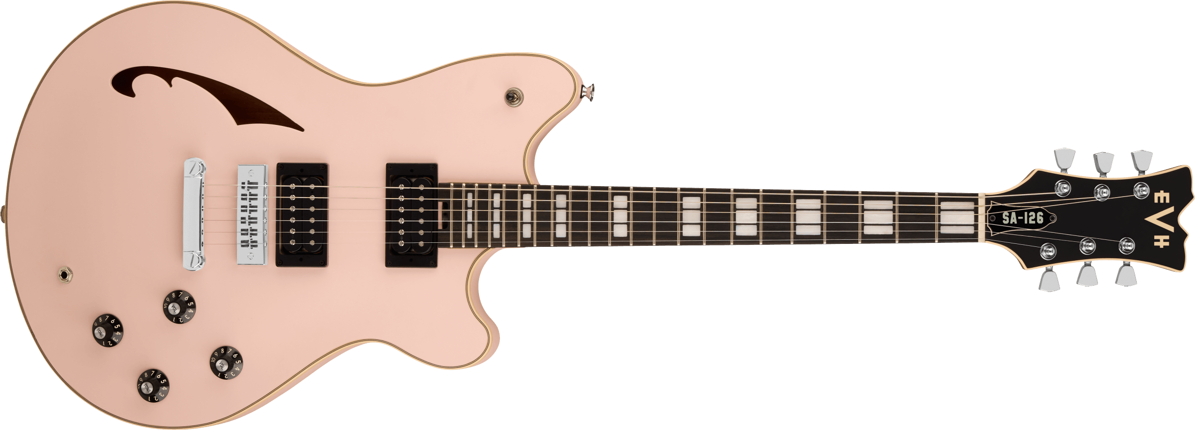 EVH Limited Edition SA-126 Special, Ebony Fingerboard, Satin Shell Pink - 5107726819
