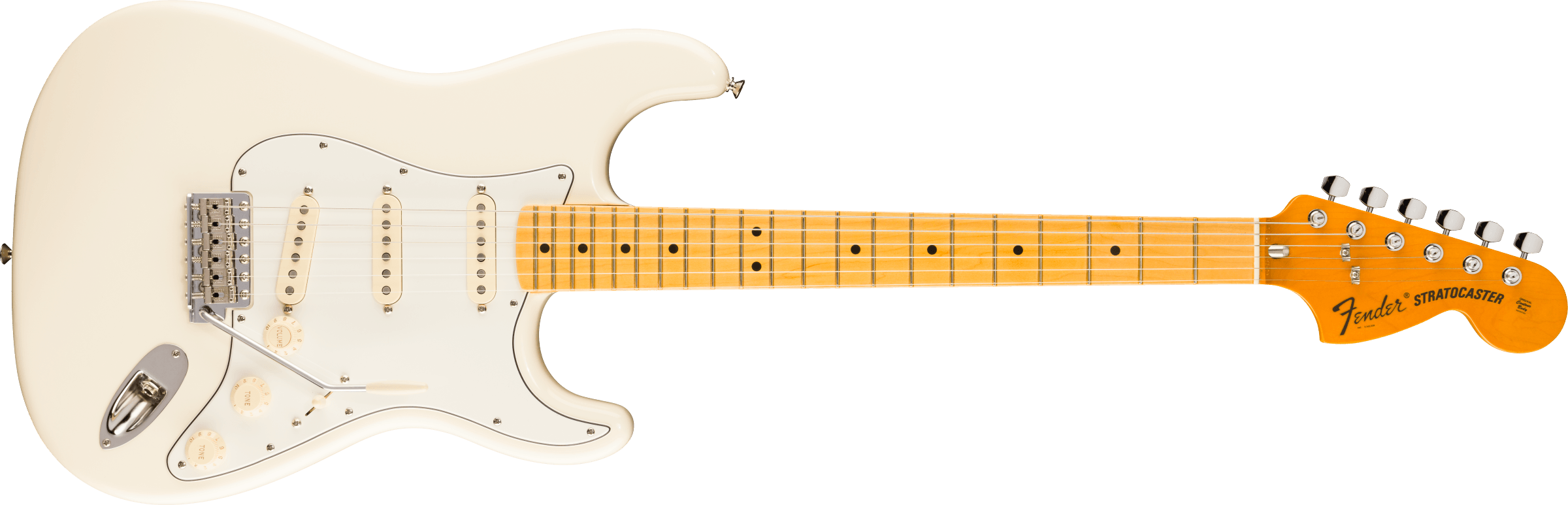 FENDER Limited Edition American Vintage II 1973 Stratocaster, Maple Fingerboard, Olympic White - 0170252805