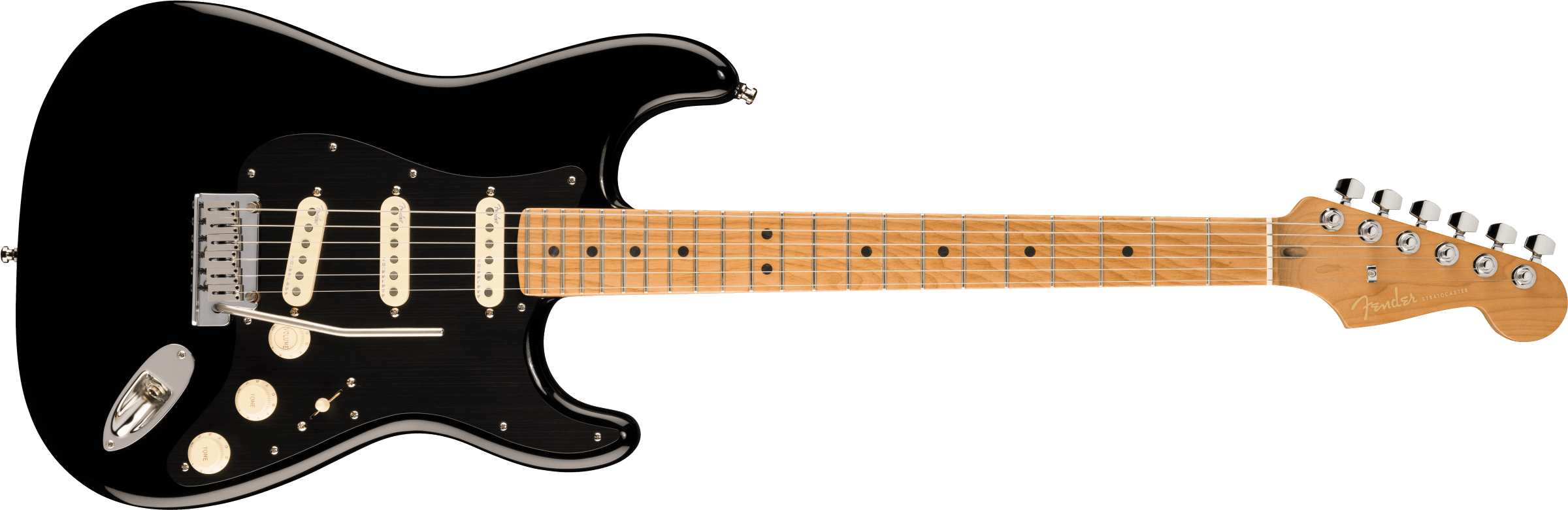 FENDER Limited Edition American Ultra II Stratocaster, Maple Fingerboard, Black - 0179142706