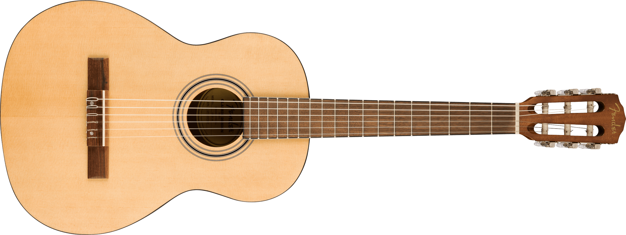 FENDER CN-30 Nylon 3/4, Walnut Fingerboard, Natural - 0973000121
