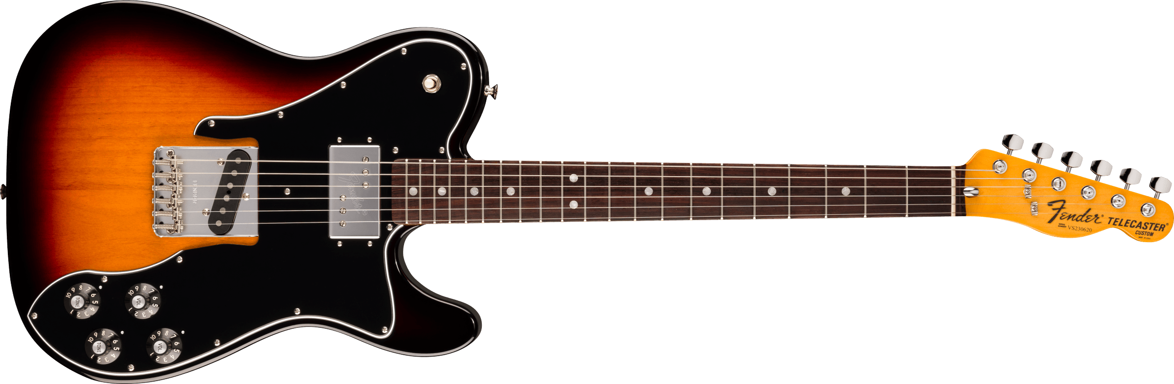 FENDER American Vintage II 1977 Telecaster Custom, Rosewood Fingerboard, 3-Color Sunburst - 0110440800