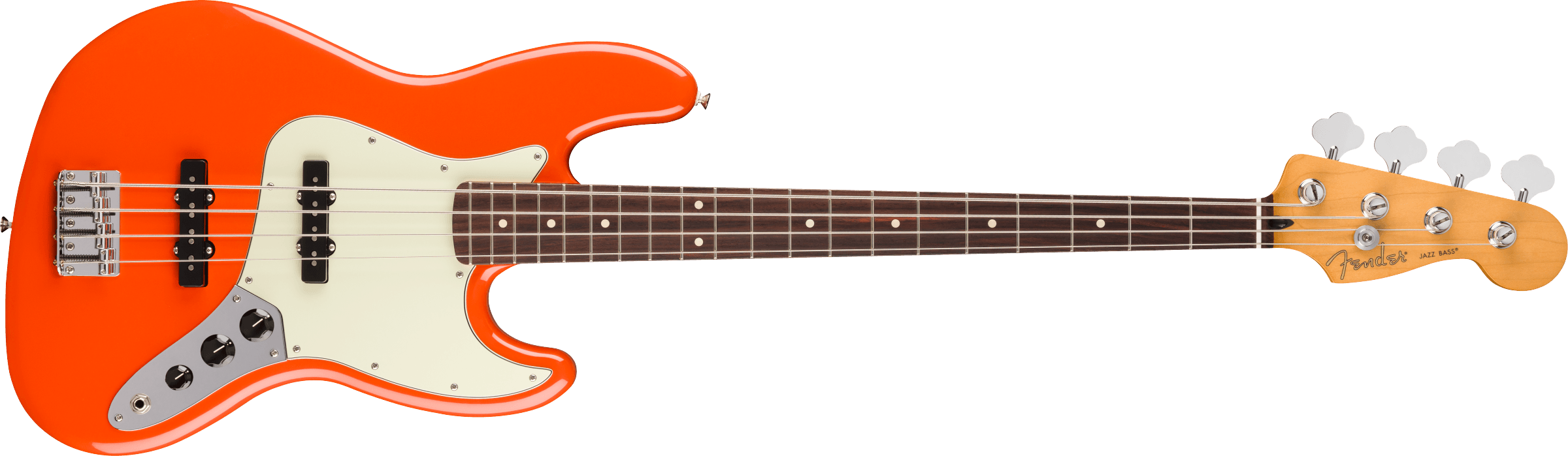 FENDER Player II Jazz Bass, Rosewood Fingerboard, Rallye Orange - 0140480530